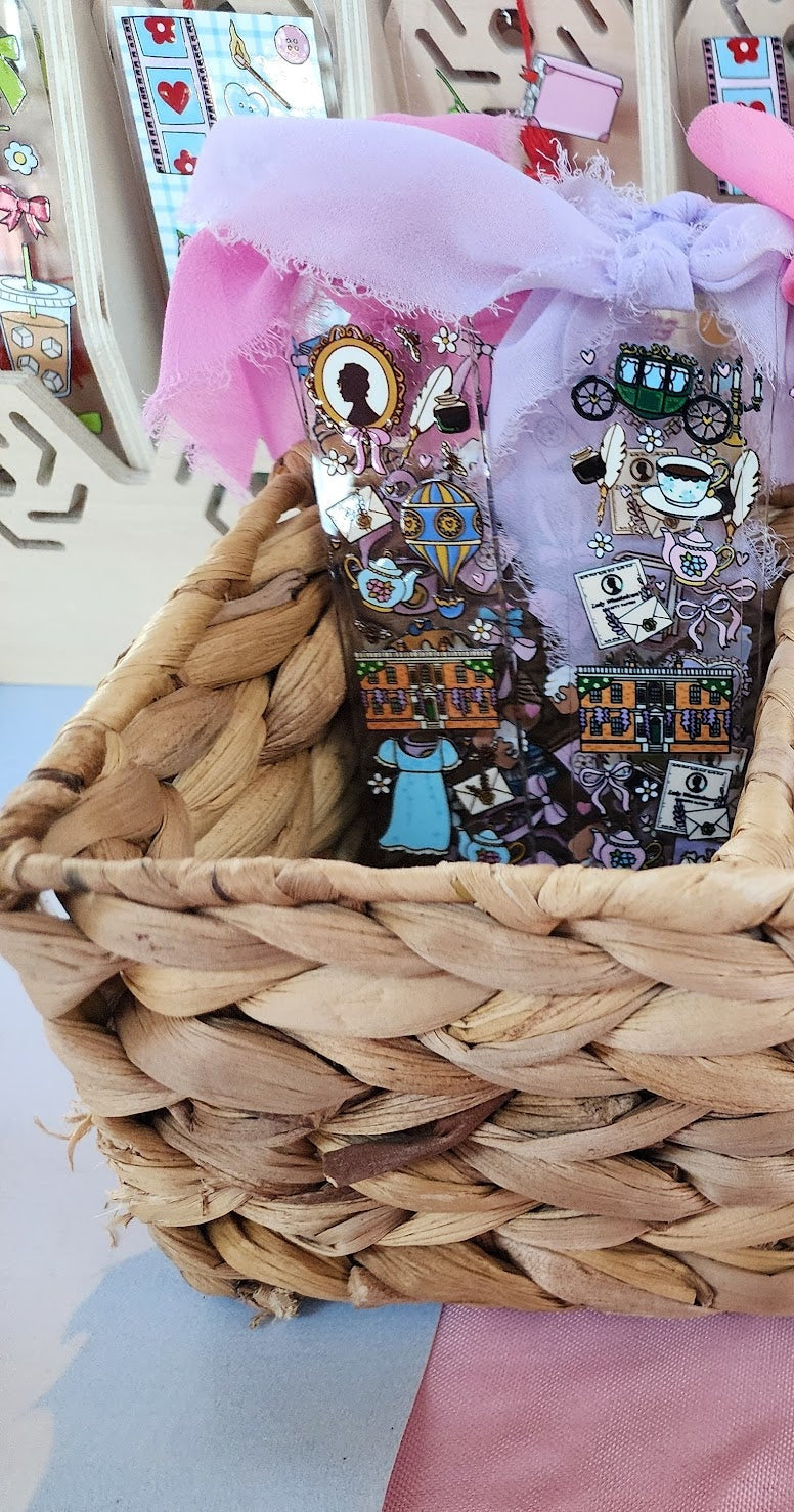 Bridgerton Bookmarks| Spring Honey Bear|Acrylic Bookmark| Bookish| Bookmark| Cute Bookmark| Book Lover Bookmark| Gifts for Book Lover| Books|Book Accessories|Bookish|