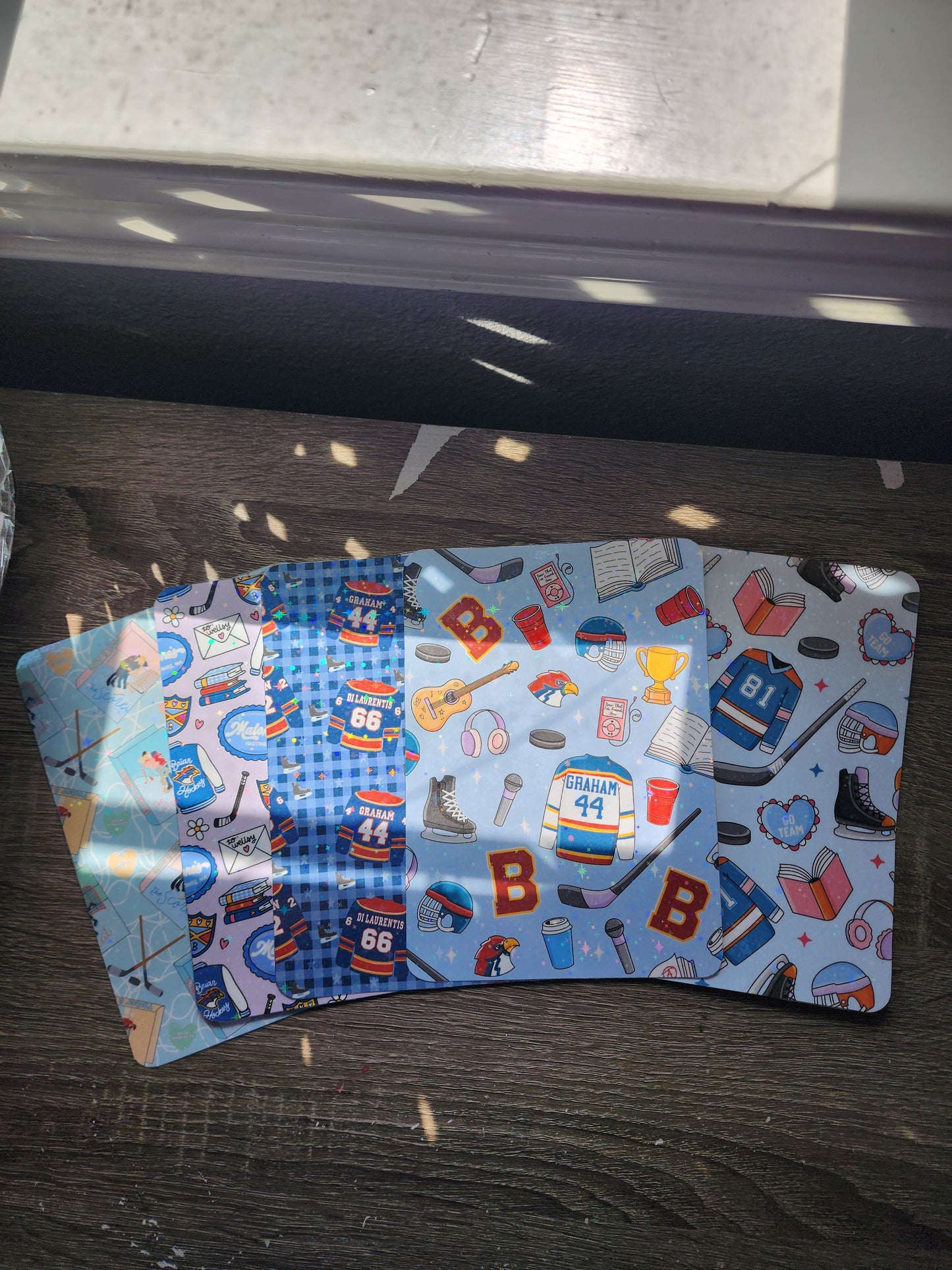 Off Campus Series Kindle Insert| Kobo Insert| E-reader Case Insert| Sparkly e-reader insert| Holographic e-reader insert| e-reader Accessories