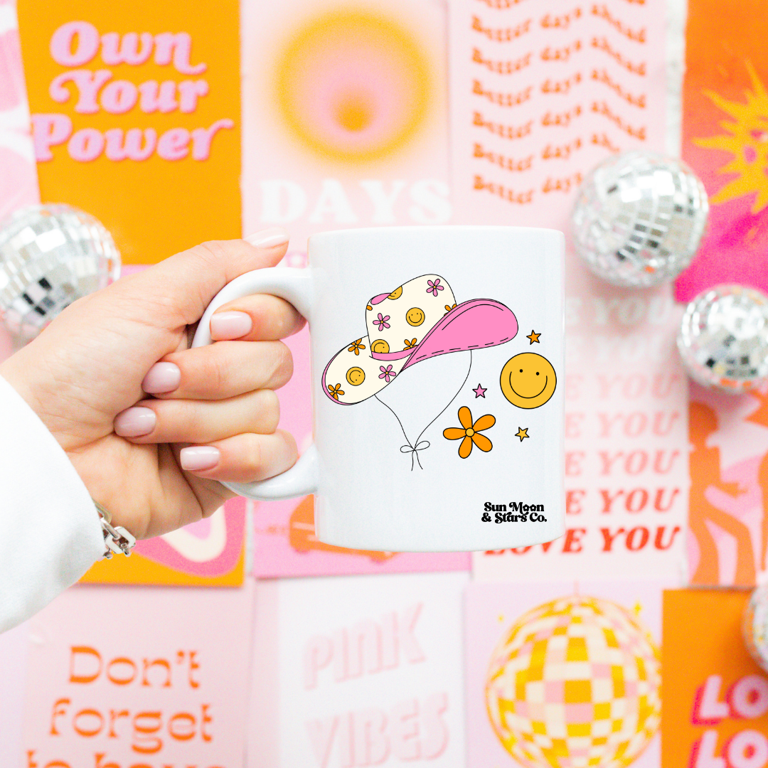 Cowgirl Happy Groovy 11oz Mug