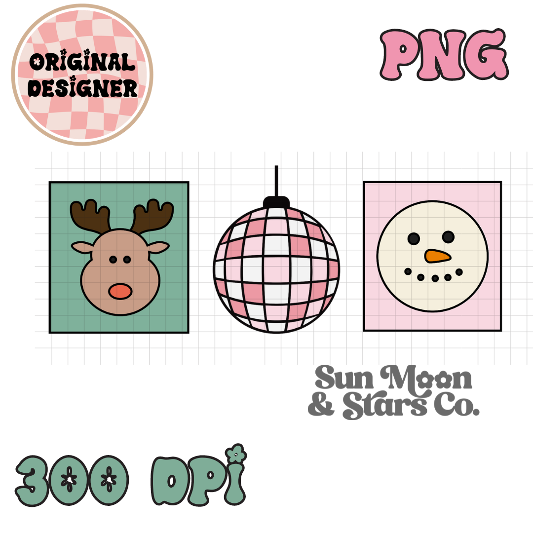 Christmas Cheer Trendy PNG