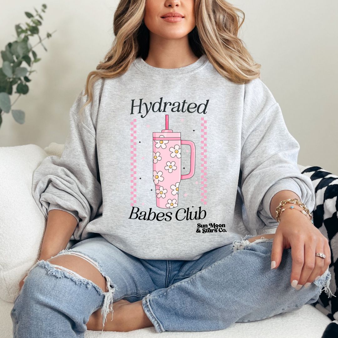 Hydrated Babes Club Sweatshirt