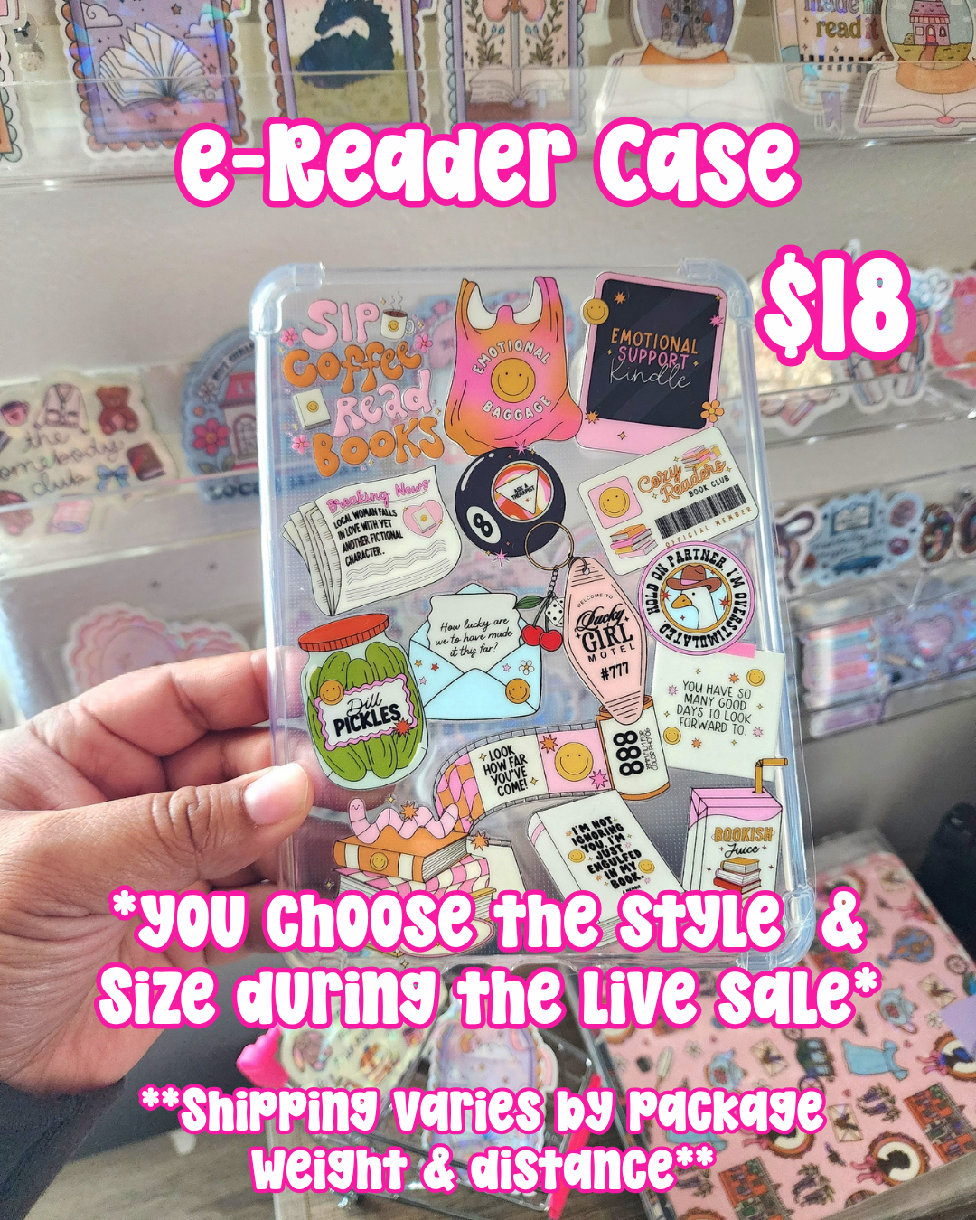 Live Sale E-reader Case| Kindle|Koba| book accessories