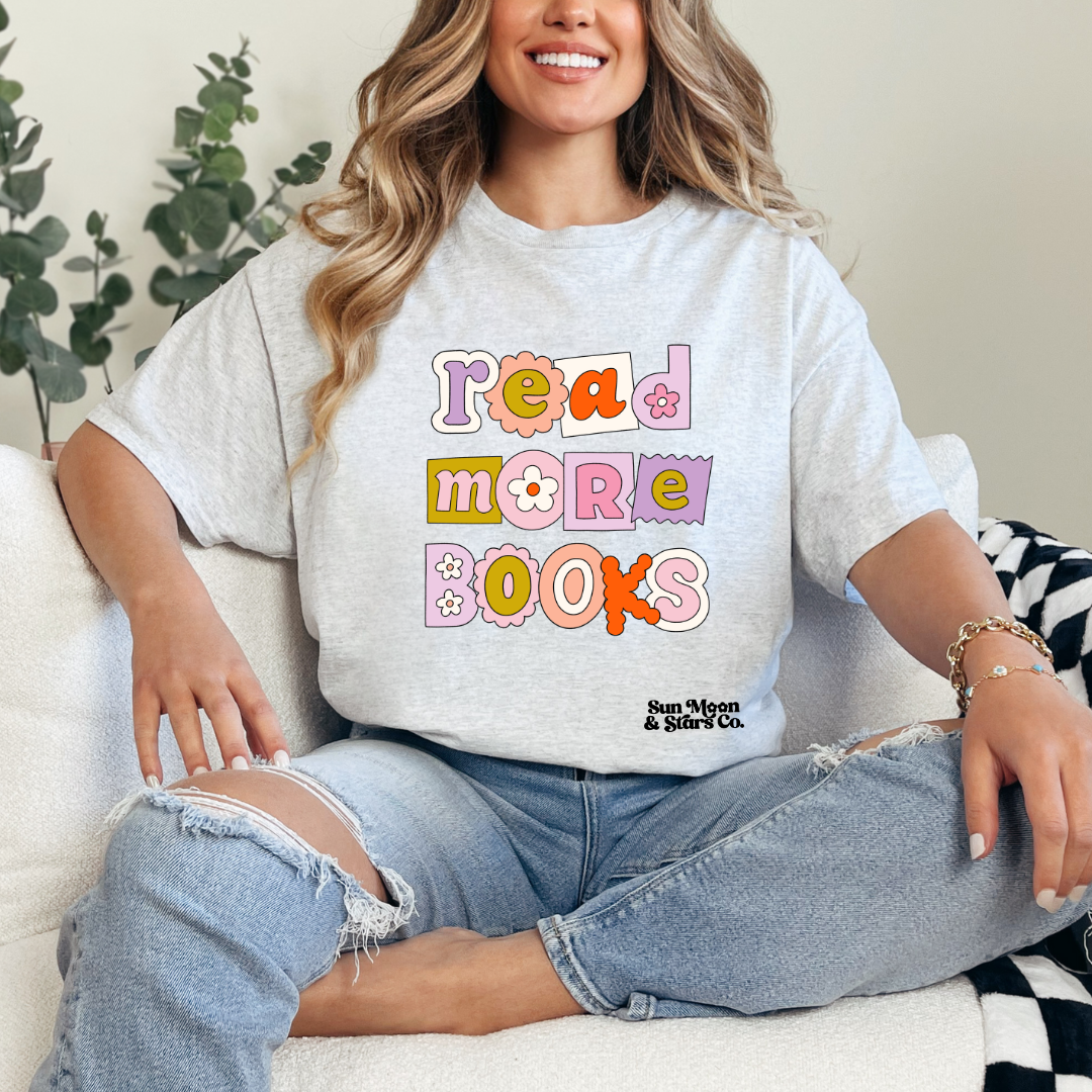 Read More Books | Ash Gray Shirt