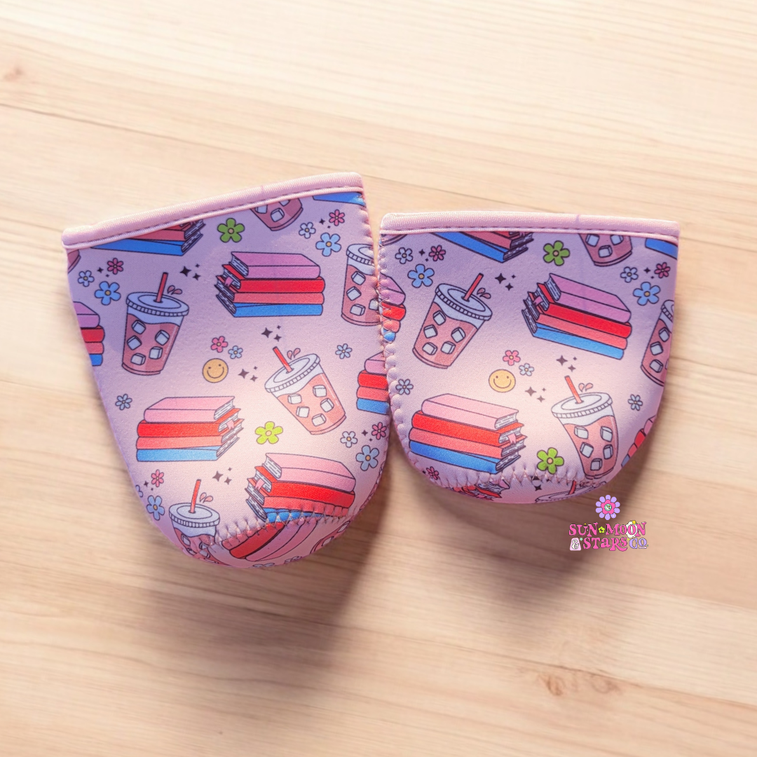 Iced Coffee & Books Cup Sleeve