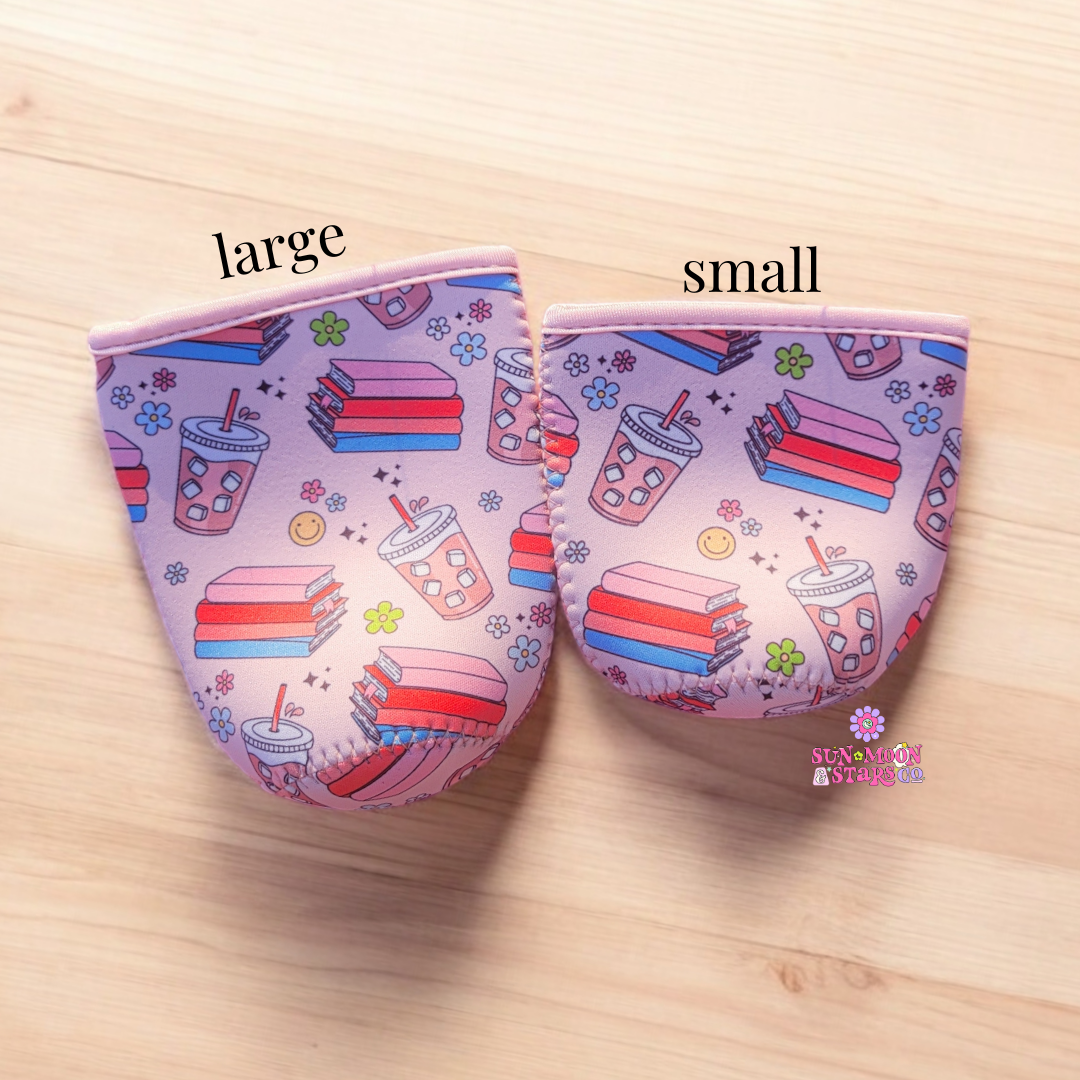 Iced Coffee & Books Cup Sleeve