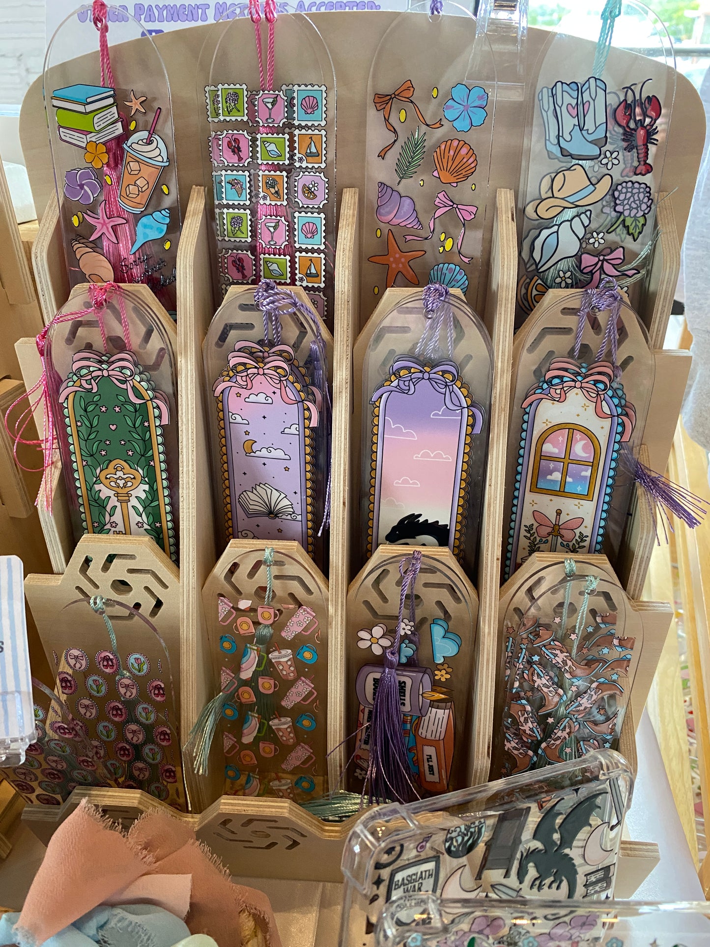 Enchanted Bookmarks| Acrylic Bookmark| Beach Days| Bookish| Bookmark| Cute Bookmark| Book Lover Bookmark| Gifts for Book Lover| Books|Book Accessories|Bookish|