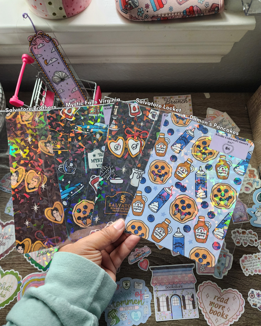TVD Kindle Insert|E-reader Case Insert| Sparkly e-reader insert| Holographic e-reader insert| e-reader Accessories