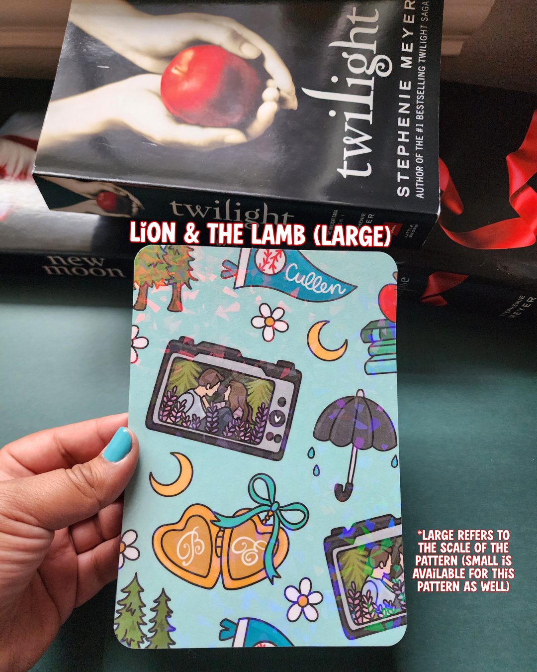 Twilight| New Moon| Forks| Cullens|Vampires Kindle Insert| Kobo Insert| E-reader Case Insert| Sparkly e-reader insert| Holographic e-reader insert| e-reader Accessories
