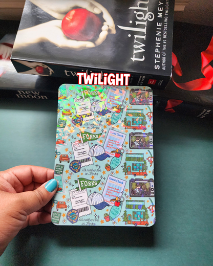 Twilight| New Moon| Forks| Cullens|Vampires Kindle Insert| Kobo Insert| E-reader Case Insert| Sparkly e-reader insert| Holographic e-reader insert| e-reader Accessories