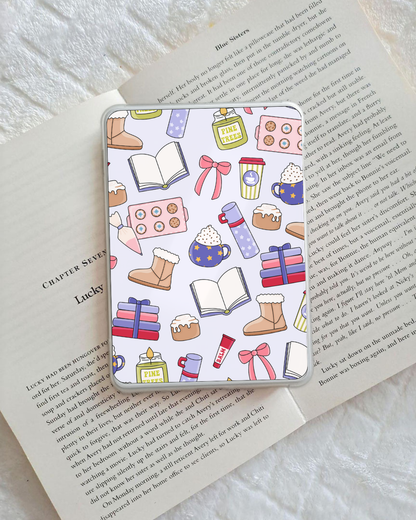 Holiday Kindle Inserts|E-reader Case Insert| Sparkly e-reader insert| Holographic e-reader insert| e-reader Accessories