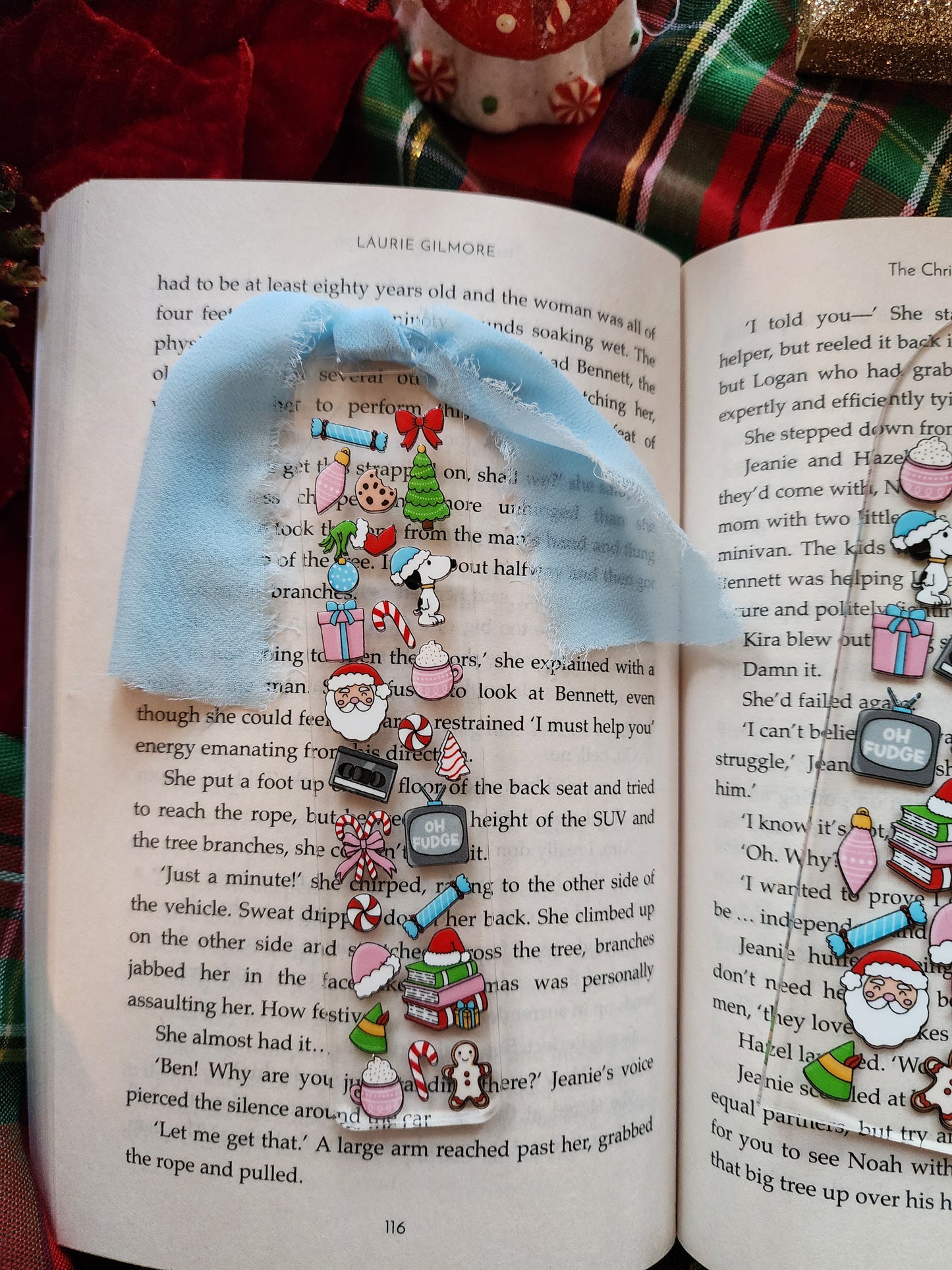 Tis' the Season to be Watching Acrylic Bookmark| Holiday|Christmas|Bookish| Bookmark| Cute Bookmark| Book Lover Bookmark| Gifts for Book Lover| Books|Book Accessories|Bookish|