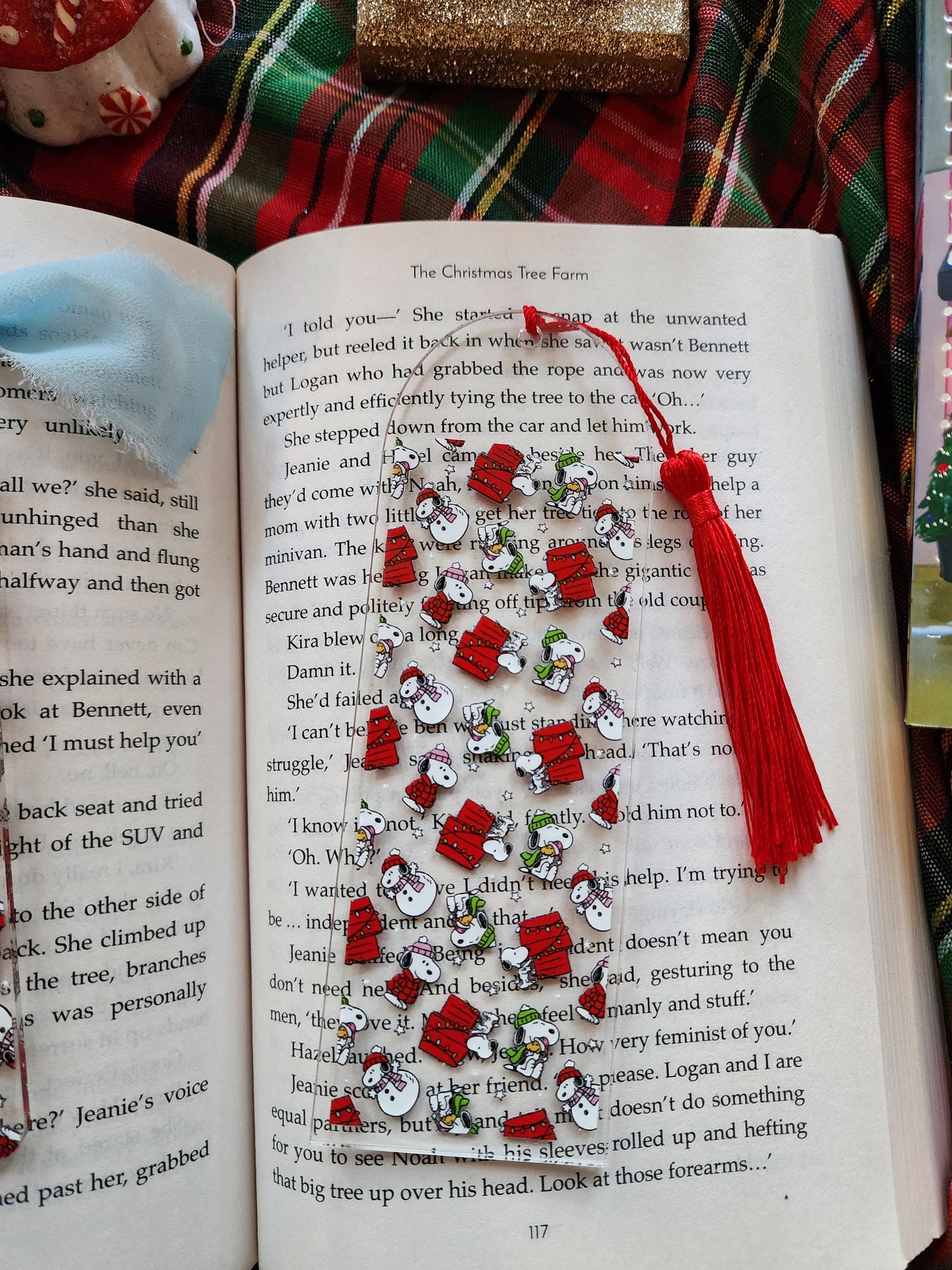 Winter Beagle Acrylic Bookmark| Holiday|Christmas|Bookish| Bookmark| Cute Bookmark| Book Lover Bookmark| Gifts for Book Lover| Books|Book Accessories|Bookish|
