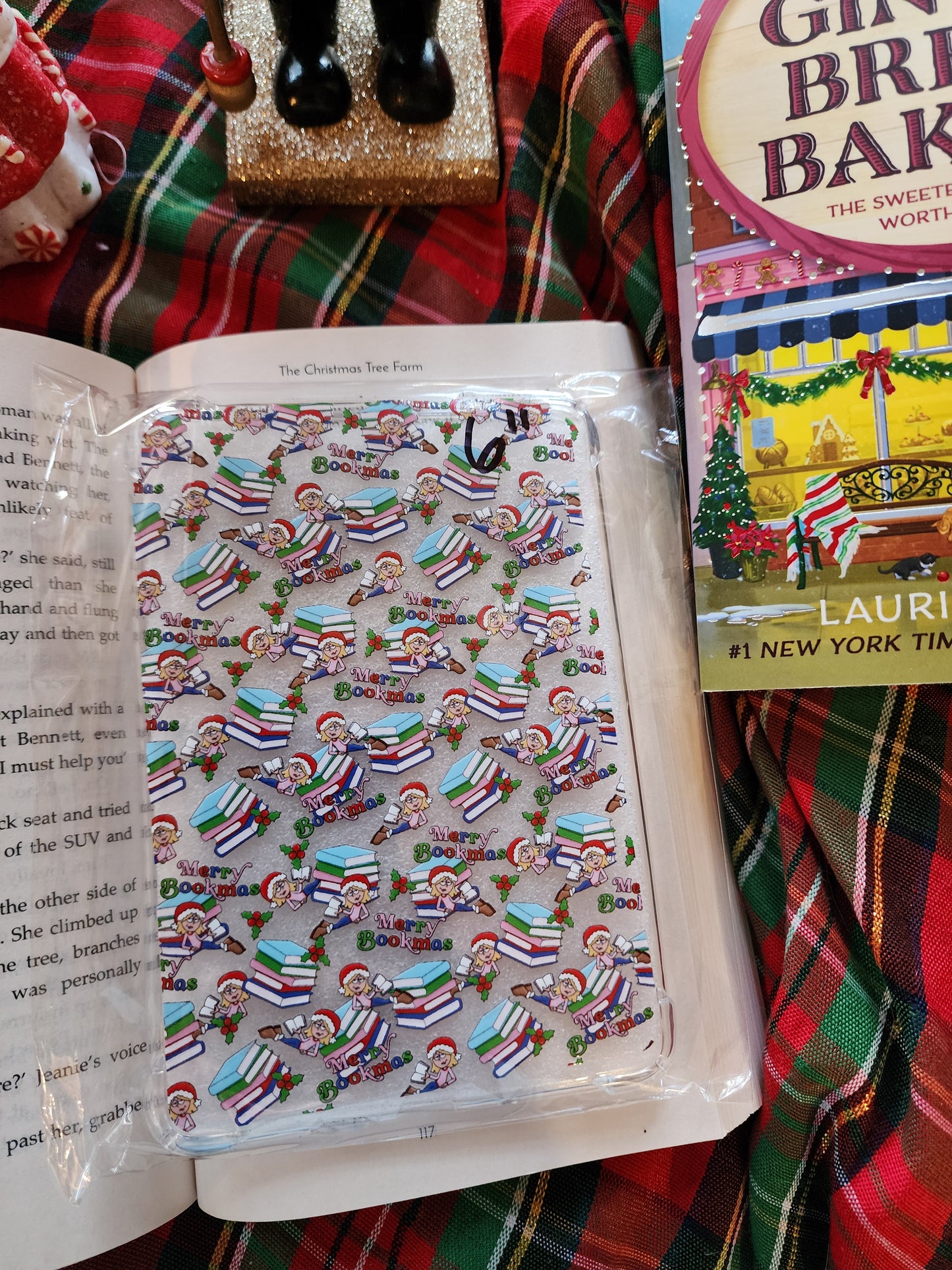 Lizzie Bookmas Holiday Kindle Case|E-reader Case|e-reader Accessories