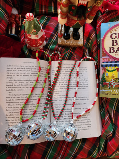 Holiday Disco Car Charm| Bookish Car Accessories