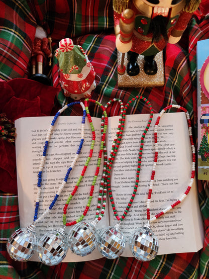 Holiday Disco Car Charm| Bookish Car Accessories
