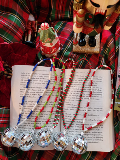 Holiday Disco Car Charm| Bookish Car Accessories