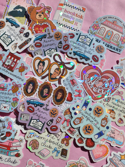 TVD Stickers| The Vampire Diaries Stickers| Salvatore Brothers Stickers