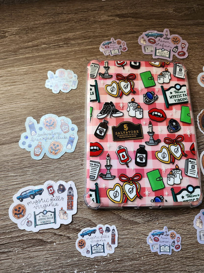 TVD Mystic Falls Kindle Case| Salvatore Brothers E-reader Case|e-reader Accessories