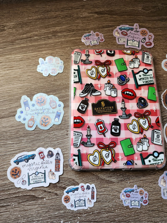 TVD Mystic Falls Kindle Case| Salvatore Brothers E-reader Case|e-reader Accessories