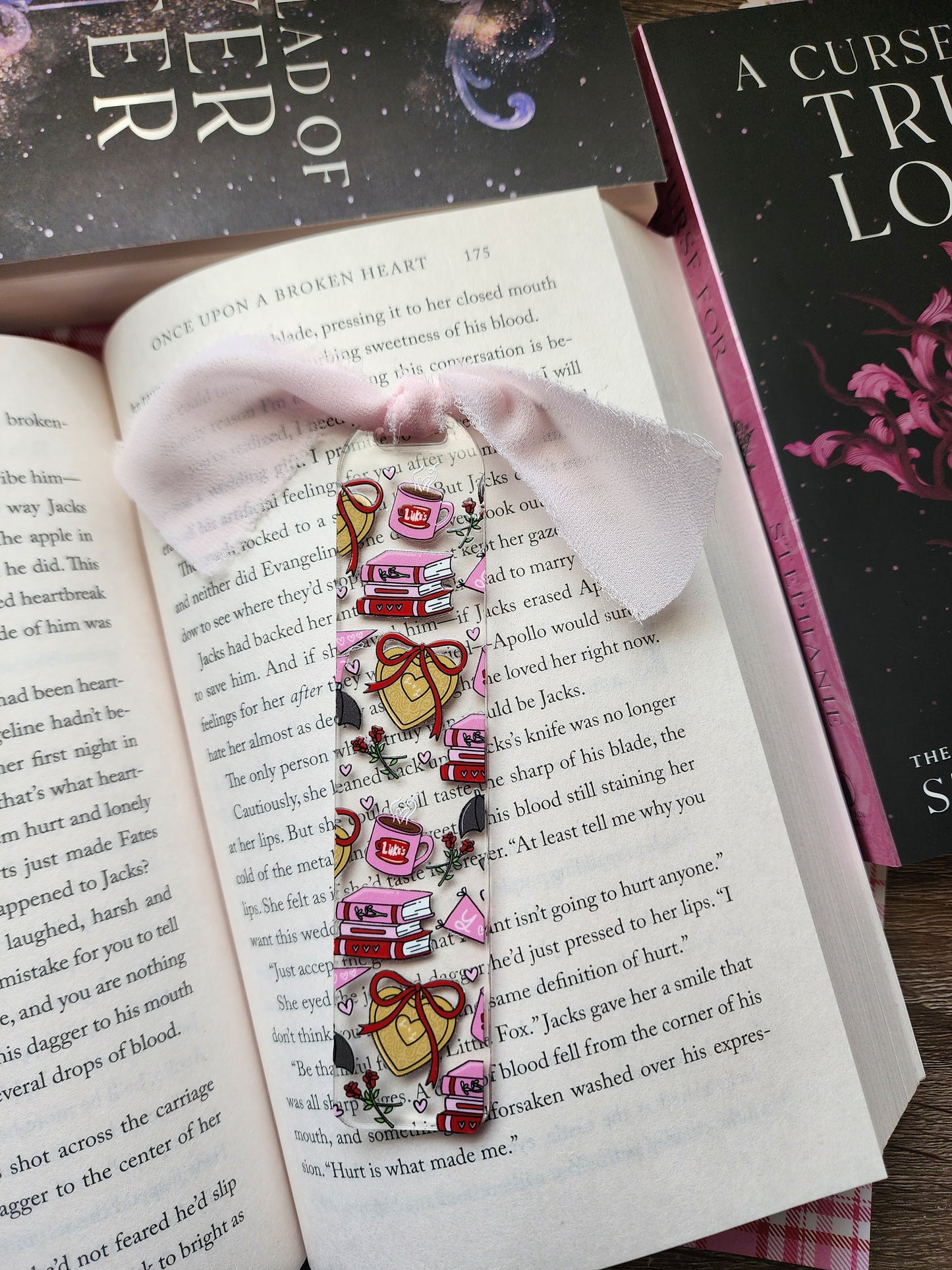 Luke's Valentine's Acrylic Bookmark|Bookish| Bookmark| Cute Bookmark| Book Lover Bookmark| Gifts for Book Lover| Books|Book Accessories|Bookish|