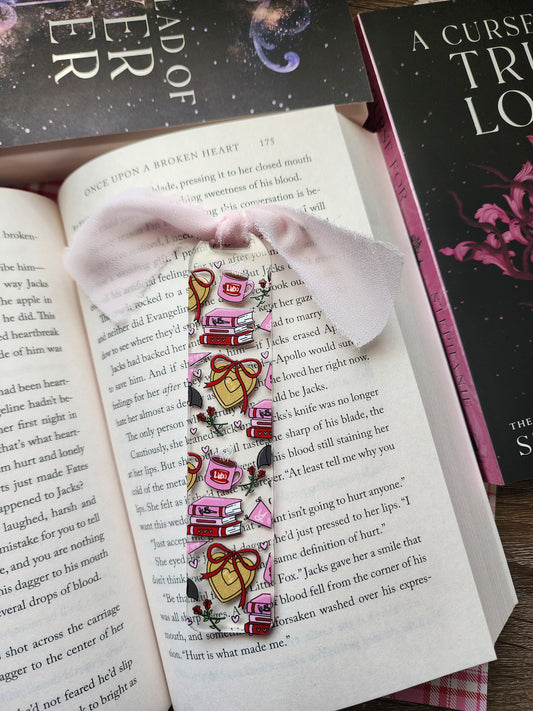 Luke's Valentine's Acrylic Bookmark|Bookish| Bookmark| Cute Bookmark| Book Lover Bookmark| Gifts for Book Lover| Books|Book Accessories|Bookish|
