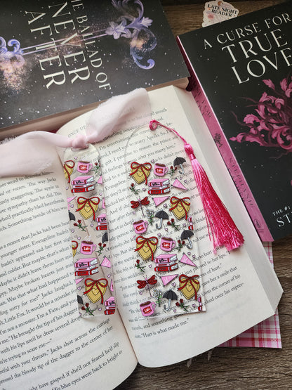 Luke's Valentine's Acrylic Bookmark|Bookish| Bookmark| Cute Bookmark| Book Lover Bookmark| Gifts for Book Lover| Books|Book Accessories|Bookish|