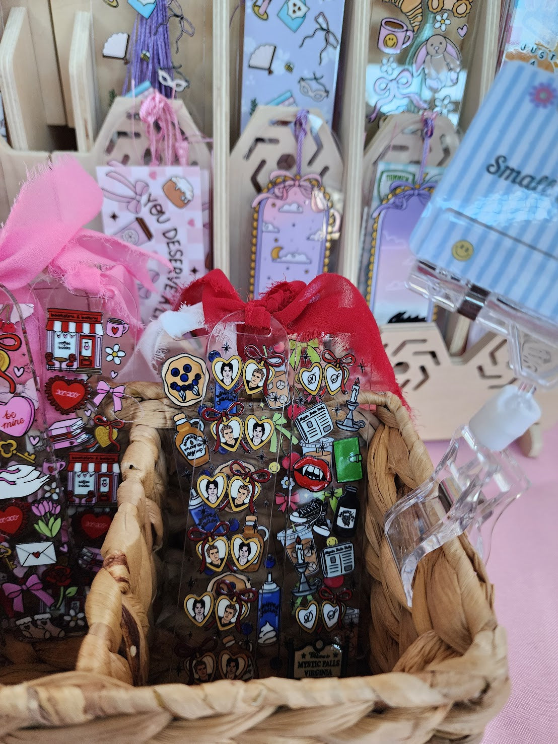 TVD Bookmarks| Salvatore Brothers| Pancakes|Mystic Falls|Acrylic Bookmark| Bookish| Bookmark| Cute Bookmark| Book Lover Bookmark| Gifts for Book Lover| Books|Book Accessories|Bookish|