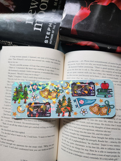 Twilight| New Moon| Forks| Cullens|Vampires|Sparkly bookmark| Holographic bookmark| book accessories