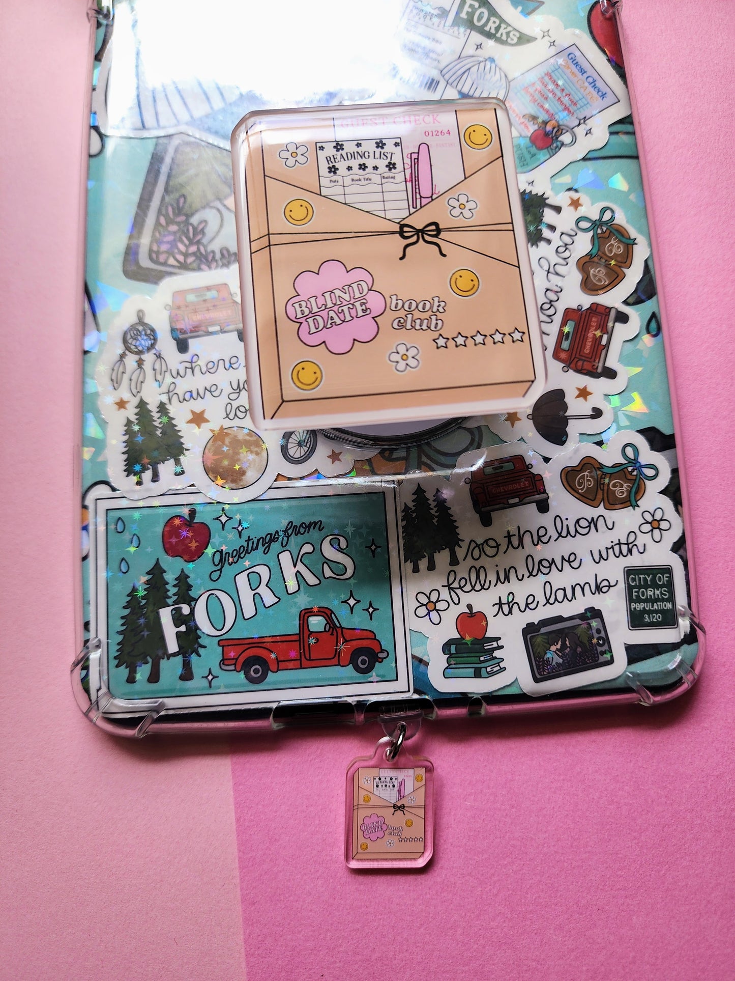 Blind Date Book Club Mag Grip| E-reader Accessories| Kindle|Koba|