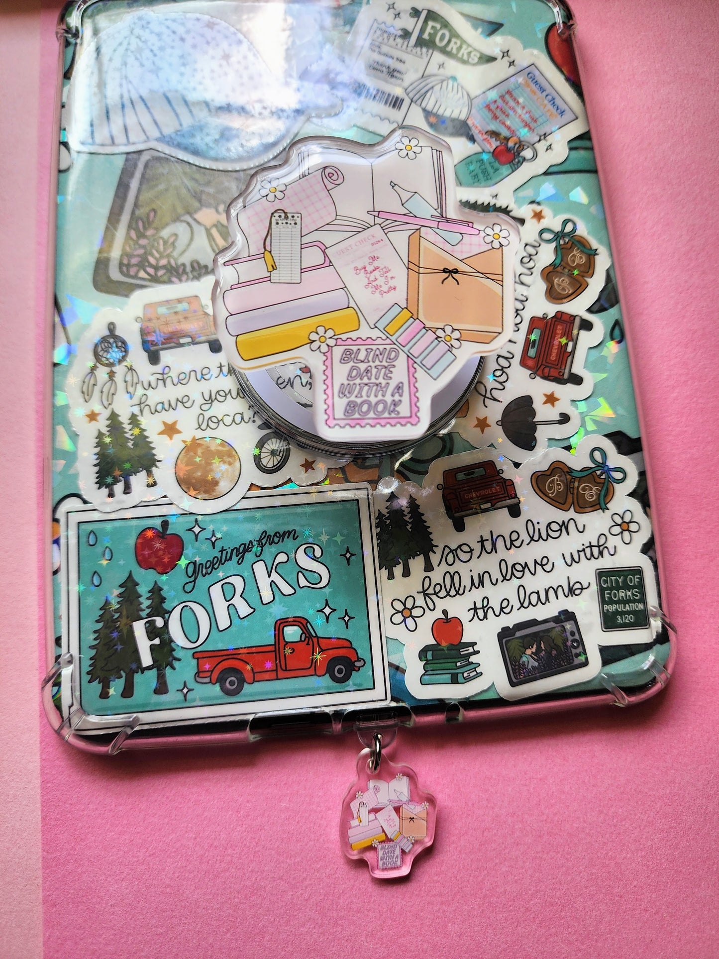 Blind Date with a Book Mag Grip| E-reader Accessories| Kindle|Koba|