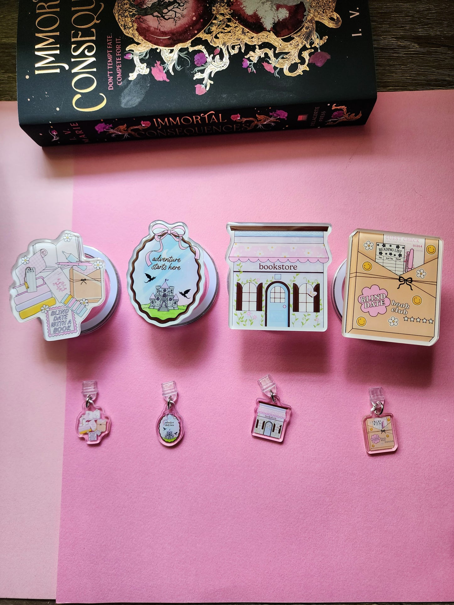 Blind Date with a Book E-reader Dust Plug|E-reader Accessories| Kindle| Koba