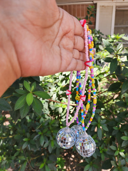 Tutti Frutti Disco Car Charm| Bookish Car Accessories