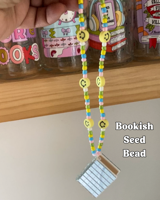 Bookish Seed Bead Disco Car Charm| Bookish Car Accessories