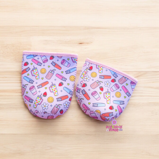 Bookish Coffee Girly Cup Sleeve