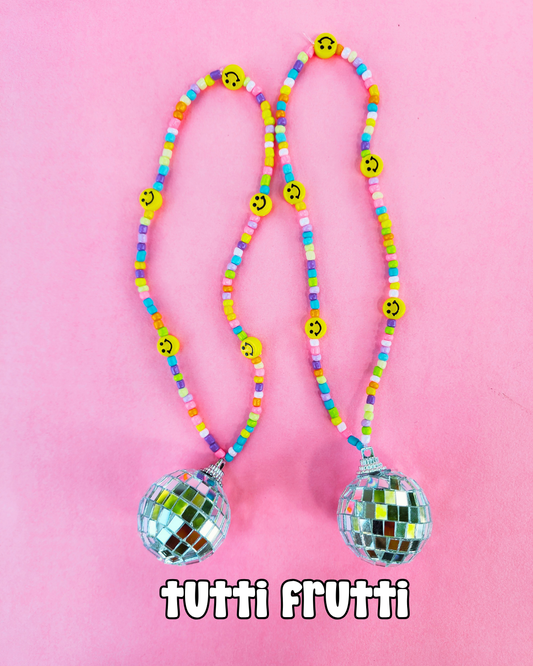 Tutti Frutti Disco Car Charm| Bookish Car Accessories