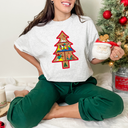 Navidad Salvadoreña Ash Grey Tee| El Salvador T-shirt|