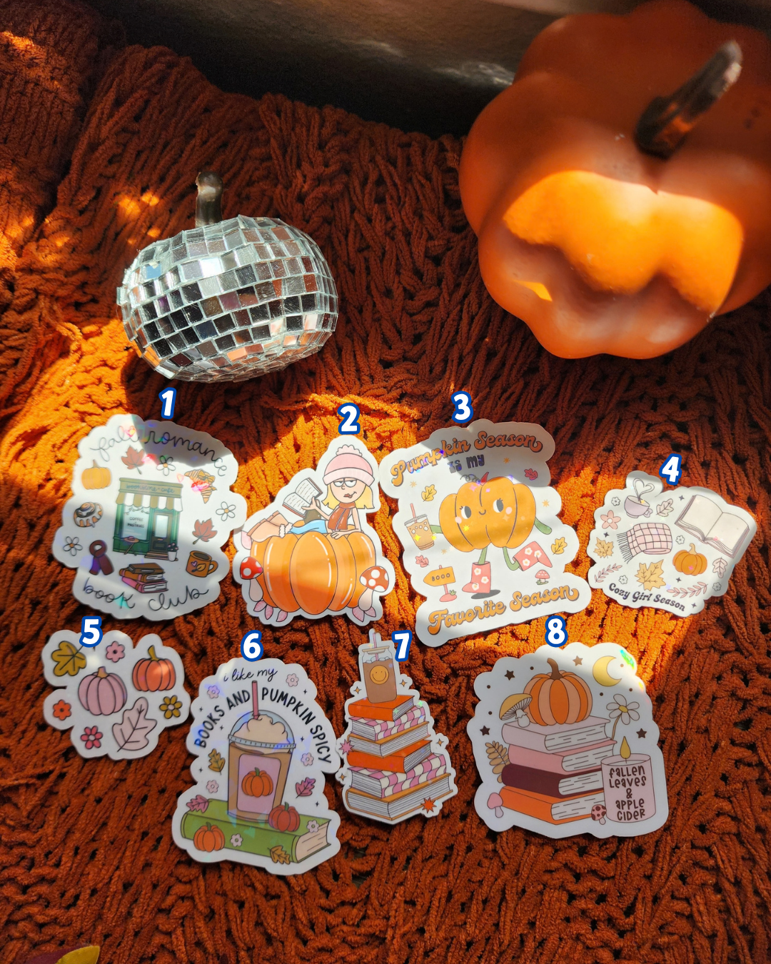 A Whimsical Autumn| Junk Journal| Buttons| Snoopy|Cozy Fall|Sparkly sticker| Holographic sticker| book accessories| bookish sticker