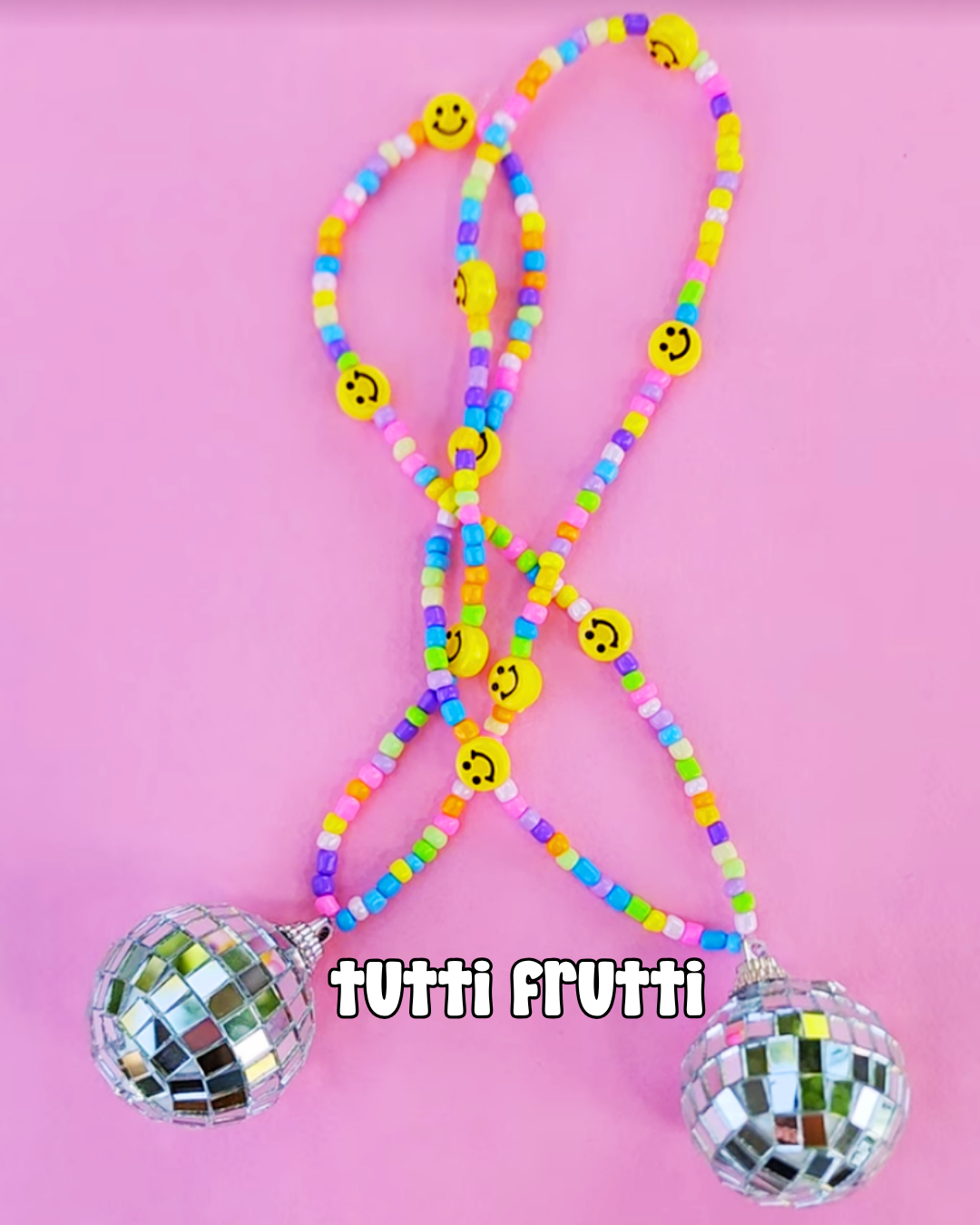 Tutti Frutti Disco Car Charm| Bookish Car Accessories
