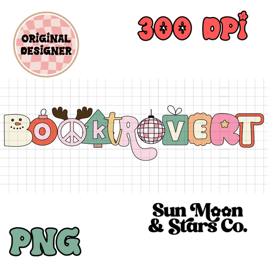 Booktrovert PNG