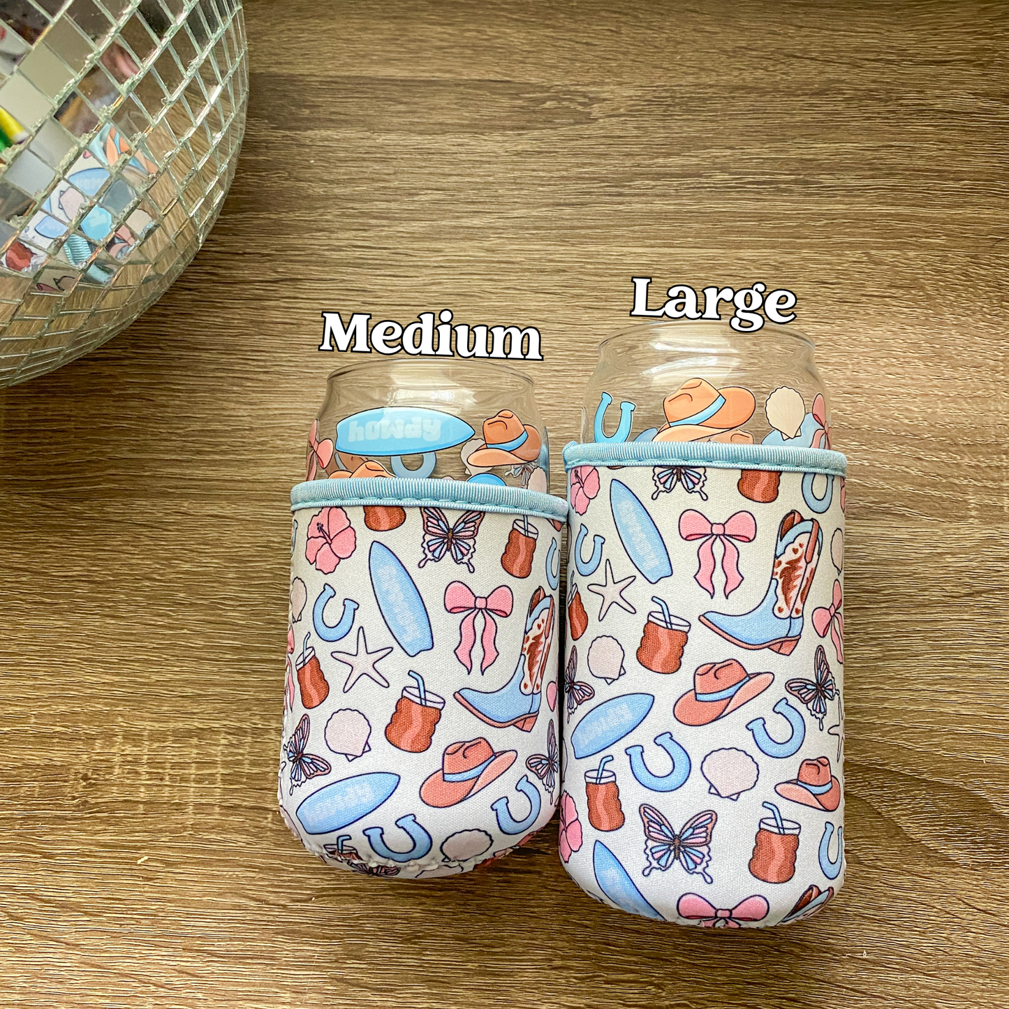 Coastal Cowgirl Cup Sleeve