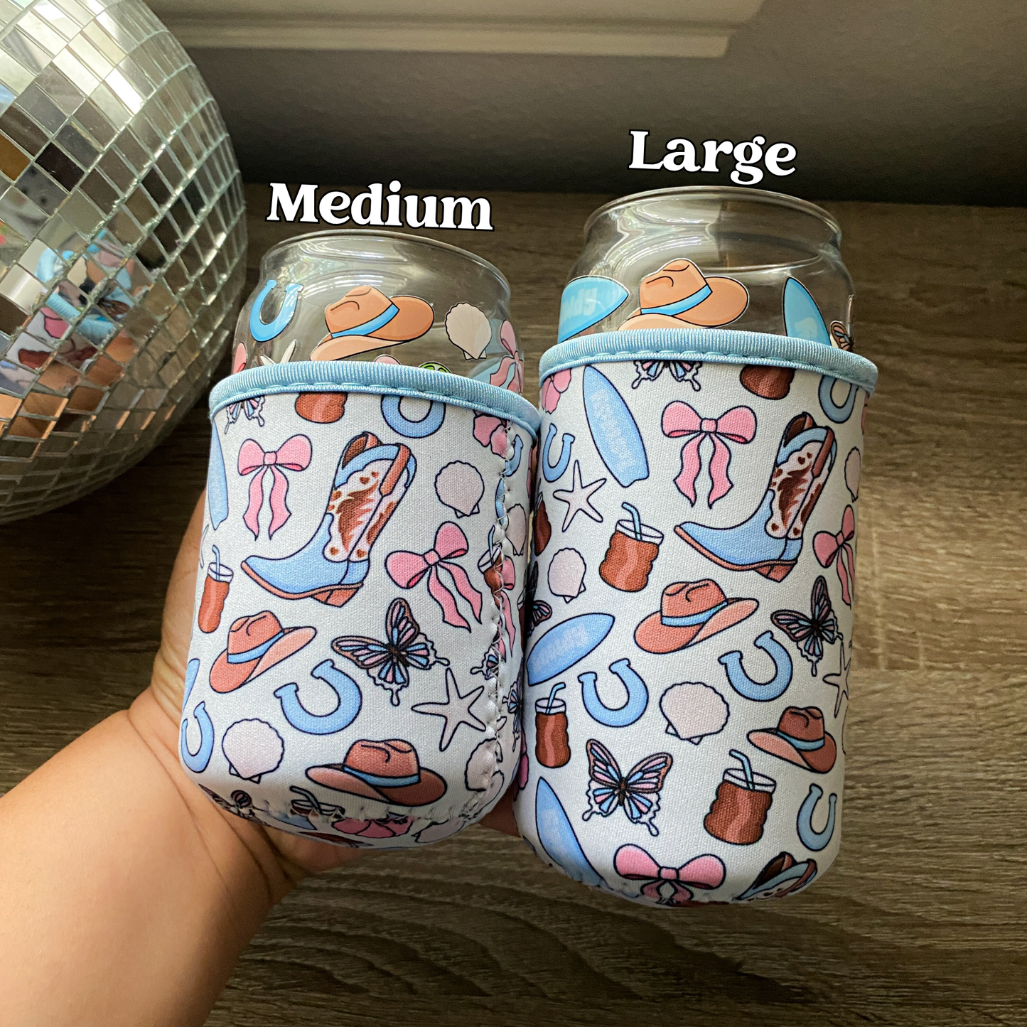 Coastal Cowgirl Cup Sleeve