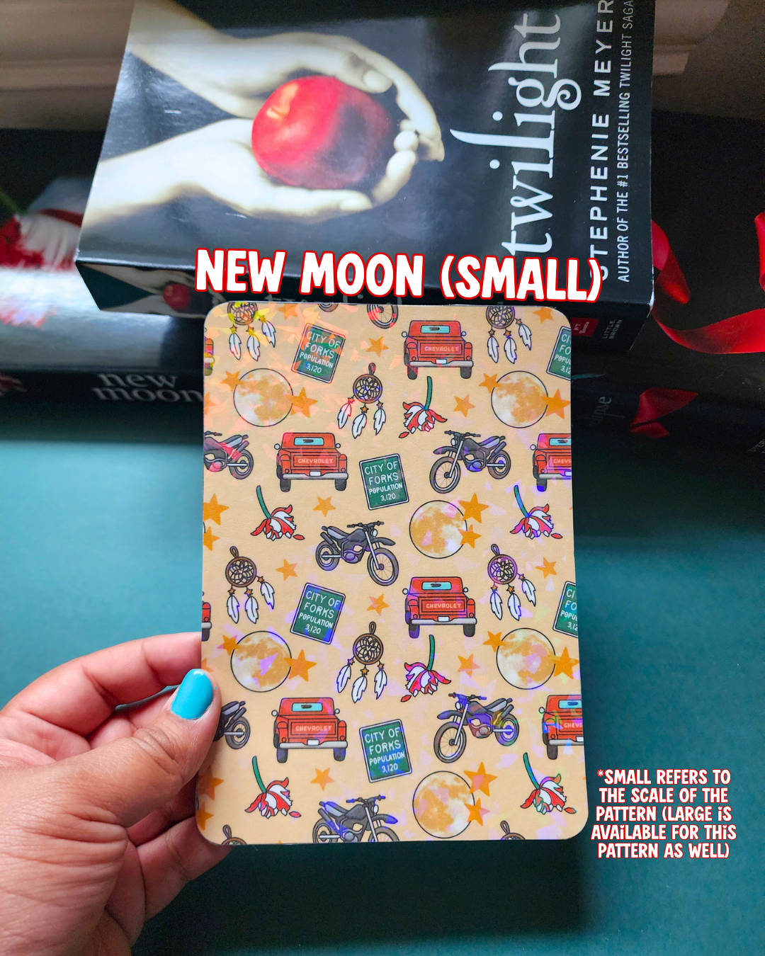 Twilight| New Moon| Forks| Cullens|Vampires Kindle Insert| Kobo Insert| E-reader Case Insert| Sparkly e-reader insert| Holographic e-reader insert| e-reader Accessories