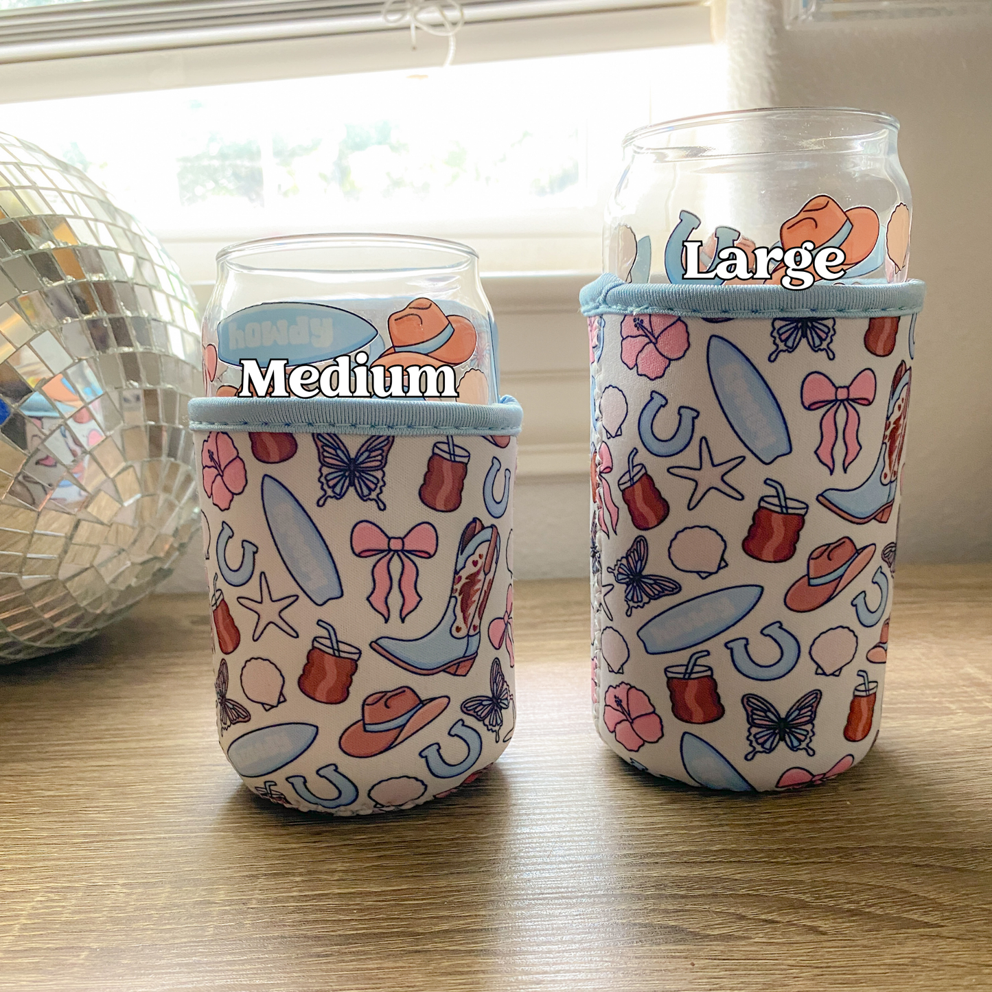 Coastal Cowgirl Cup Sleeve