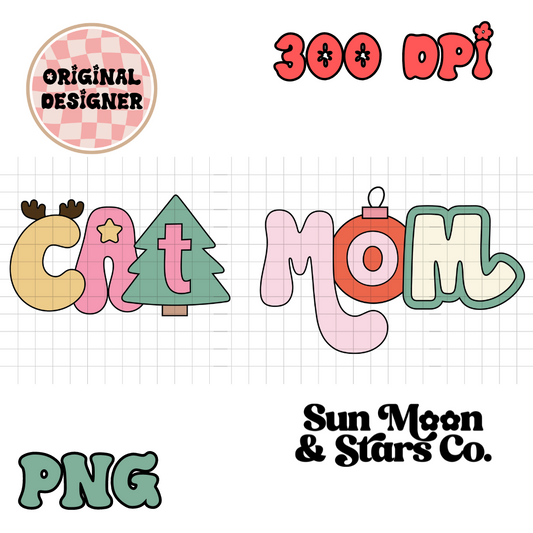 Cat Mom PNG