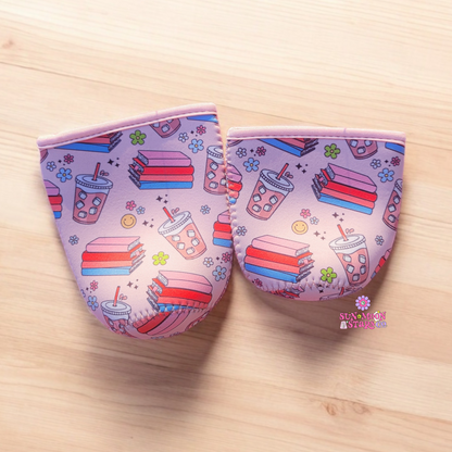 Iced Coffee & Books Cup Sleeve