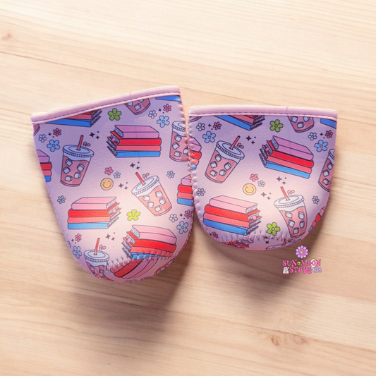Iced Coffee & Books Cup Sleeve