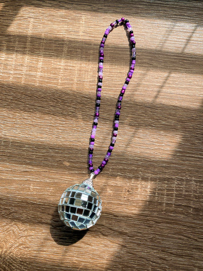 Fourth Wing Disco Ball Car Charm| Bookish Car Accesories