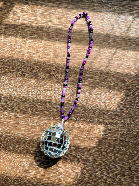 Fourth Wing Disco Ball Car Charm| Bookish Car Accesories
