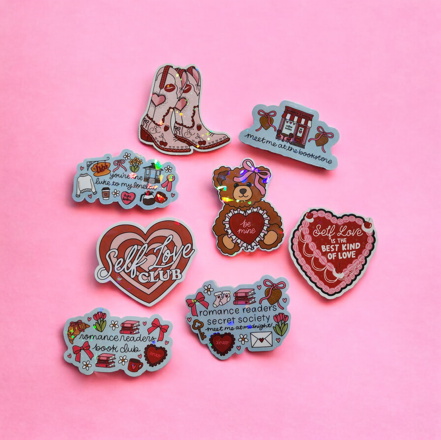 V-Day Stickers| Valentine's Day Stickers