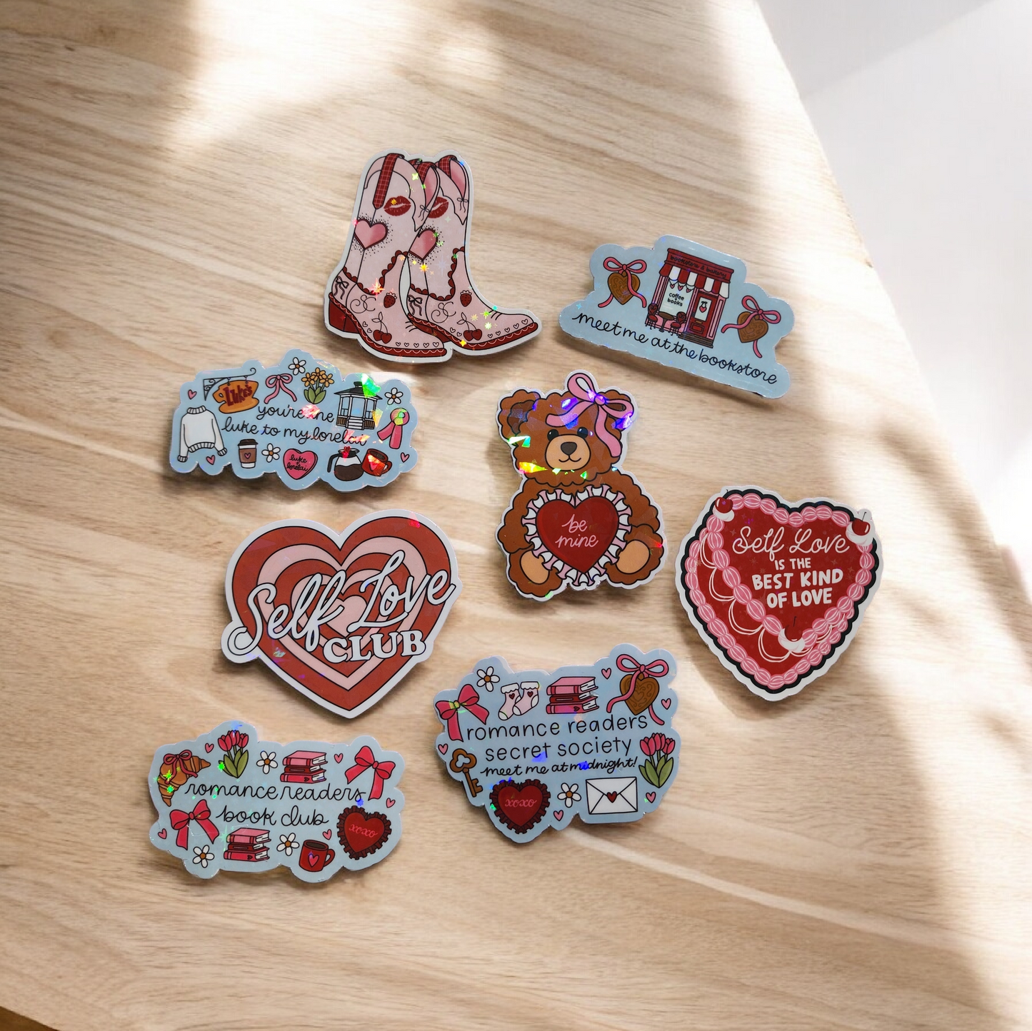 V-Day Stickers| Valentine's Day Stickers